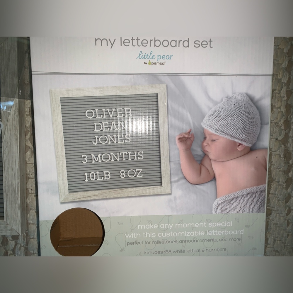 My Letterboard Set - White and Gray